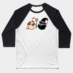 Poopy & Doopy - Halloween Baseball T-Shirt